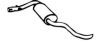 FIAT 95653976 End Silencer